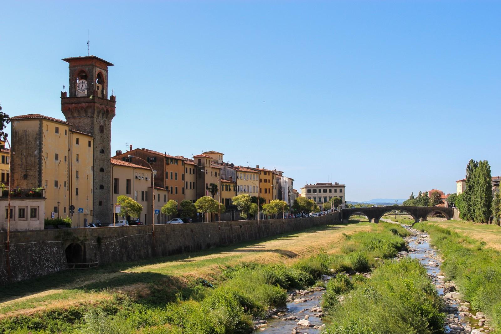 Pescia: Städtische Wanderung zwischen dem Fluss und den umliegenden Hügeln