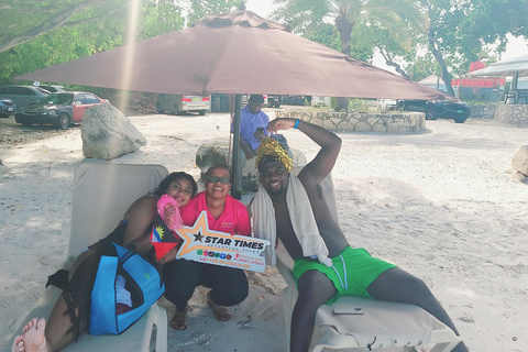 St. John's Laviscount Island Giant Tortoises &Long Bay Beach