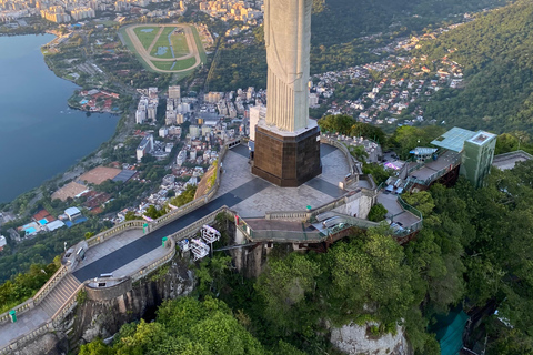 Rio de Janeiro: 25 Min Helicopter Christ the Redeemer