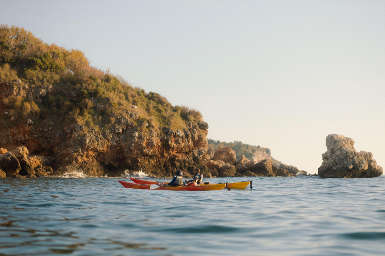 Budva: 18km Sea Kayak Mini Expedition to Petrovac Islands