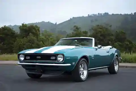 Monterey & Big Sur: 1968 Chevy Camaro SS Convertible Rental
