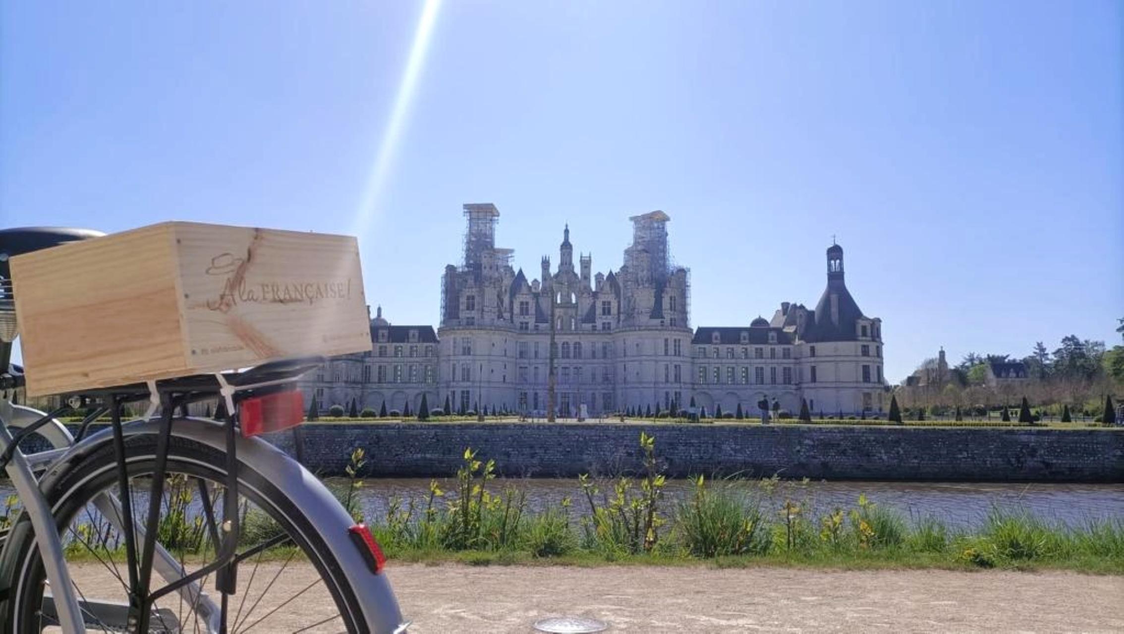 Von Amboise aus: Geführte Ganztagestour mit dem E-Bike nach Chambord