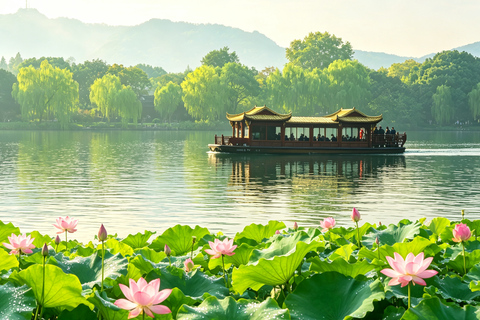 West Lake Boat Ride with Optional Island Visit West Lake Boat Tour with Optional Island Stop