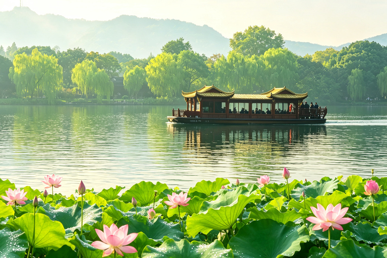 West Lake Boat Ride with Optional Island Visit West Lake Boat Tour with Optional Island Stop
