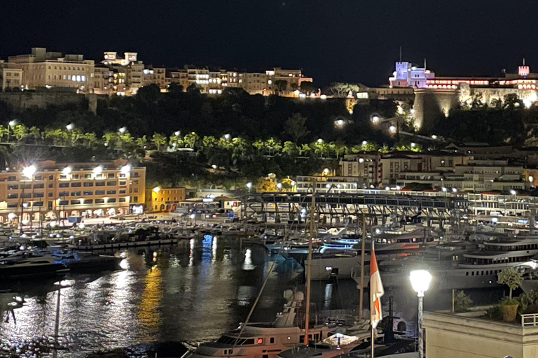 Monaco : visite nocturne privée avec le village d&#039;Eze et le casino