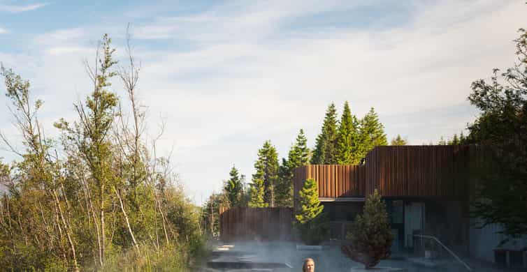 Akureyri: Admission to Forest Lagoon with Towel and Drink photo 2