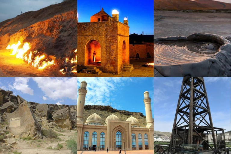 Discover Azerbaijan: 6-Day Private Tour from Baku Option 3 – Standard Package (8–18 Pax)