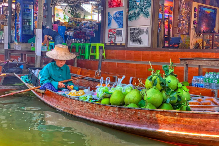 Bangkok: Floating Damnoen Saduak and Mae Klong Train Markets