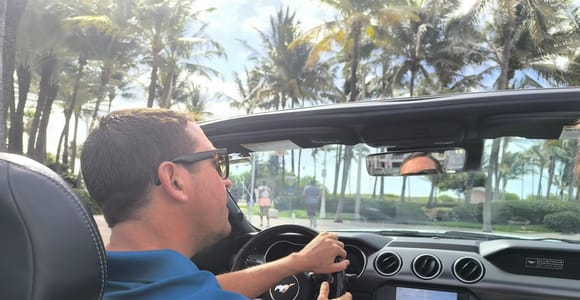 Miami: Private Tour im Mustang Cabrio auf Französisch