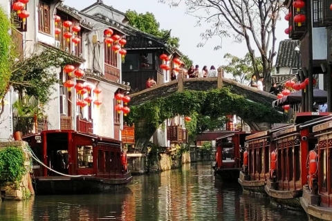 Suzhou Private geführte Tagestour ab Shanghai mit dem HochgeschwindigkeitszugAll Inclusive Private Tour
