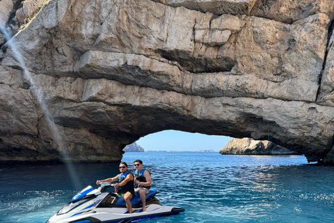 Ibiza: Jet Ski Tour to Portitxol from San Antonio No license