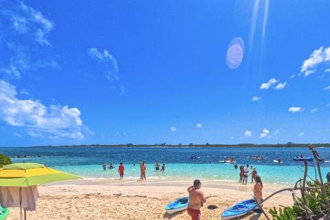 Nassau : Promenade en jet boat et plage de Sun Cay avec déjeunerJet Boat | Nassau : Excursion d'une journée à Sun Cay, promenade en jet boat et déjeuner