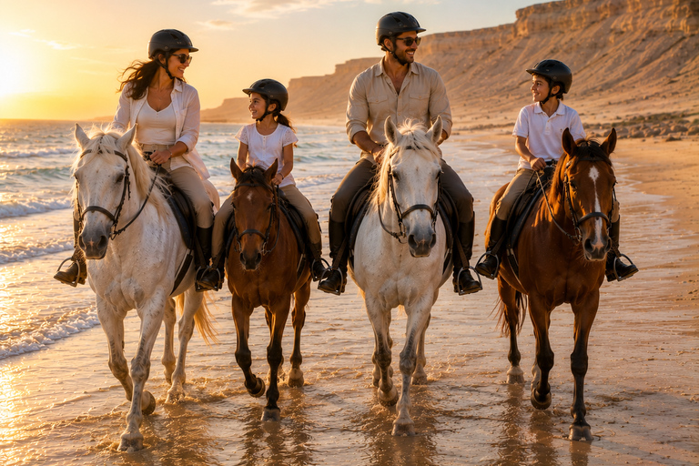 Dakhla: Beach Horse Riding Experience with Photos