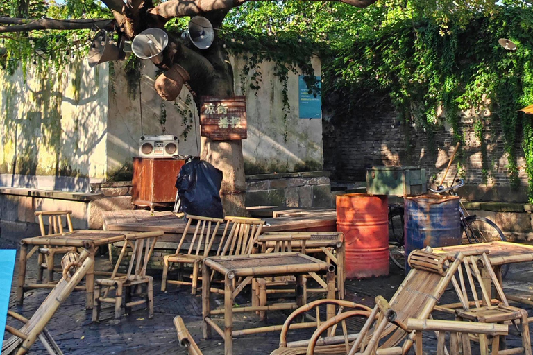 Shanghai: tour privato di 1 giorno a Wuzhen con laboratorio di tintura indaco4 viaggiatori e più