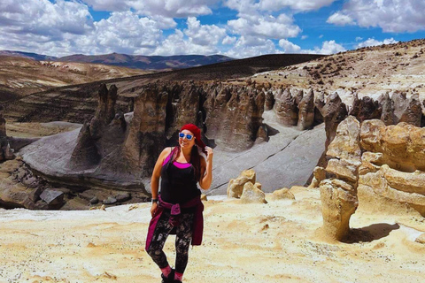 Arequipa: Pillones 2026 – Waterfall, Andean Views, and Eroded Rocks