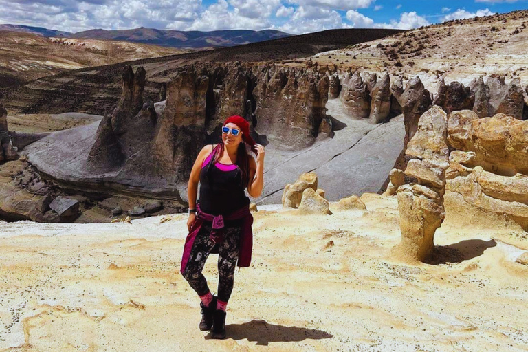Arequipa: Pillones 2026 – Waterfall, Andean Views, and Eroded Rocks