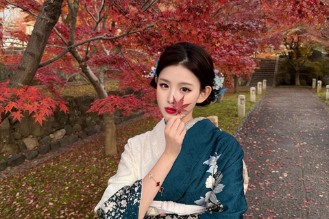 Kyoto: Luxury Kimono Photoshoot With ProfessionalPhotography