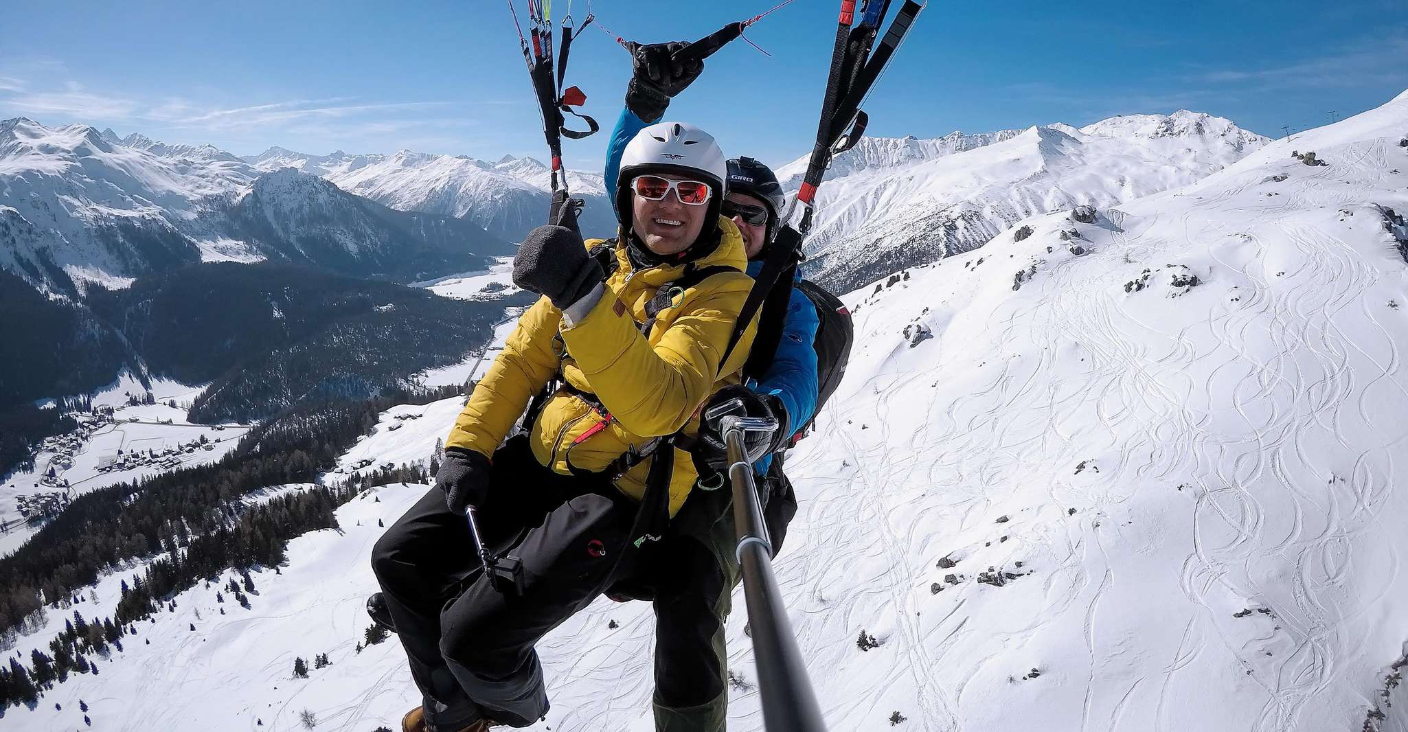Klosters, Paragliding Tandem voo com vídeo e imagens - Hizvo