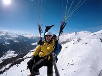 Klosters, parapente de vol Tandem avec vidéo et photos - Hizvo