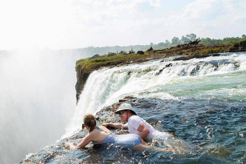 Victoria Falls: Devil&#039;s Pool and Livingstone Island Tour