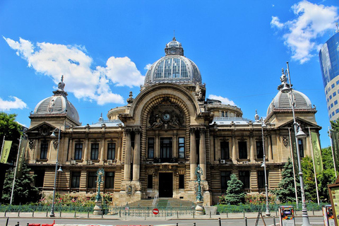 Bucharest city tour by car1 h city tour