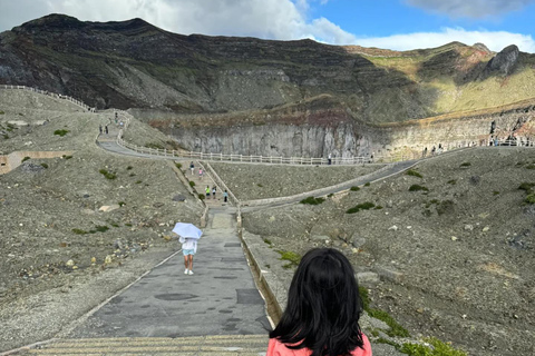Fukuoka: Mt. Aso Volcano, Kusasenri & Grasslands Day Tour 7:40 Hakata Station Chikushi Exit Lawson Meetup