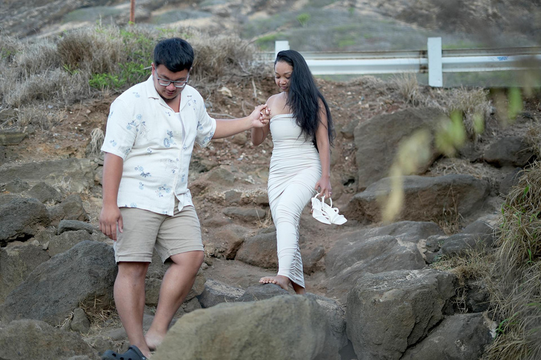 Hemligt förslag Foto/Video/planering HonoluluFotograf för äktenskapsförord på Hawaii Waikiki