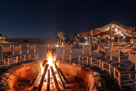 Marrakech to Agafay: Sunset, Quad, Camel & Dinner, Fire show Marrakech: Agafay Desert, Sunset Quad, Camel & Dinner.
