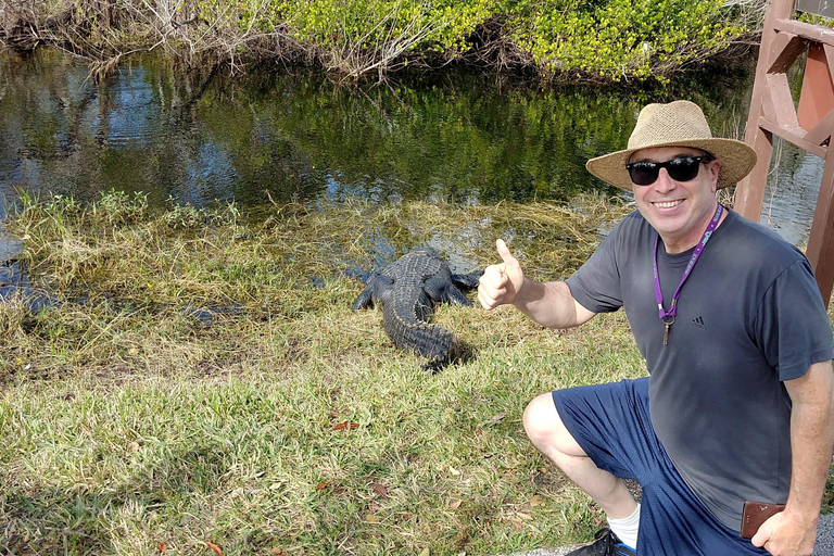 Miami: Everglades Airboat Ride and Tram Tour