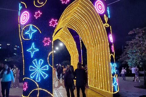 Medellín: Christmas Lights Sightseeing Tour with Envigado, 5 hours Medellín: Shared Christmas Lights Sightseeing Tour with Envigado, 5 hours