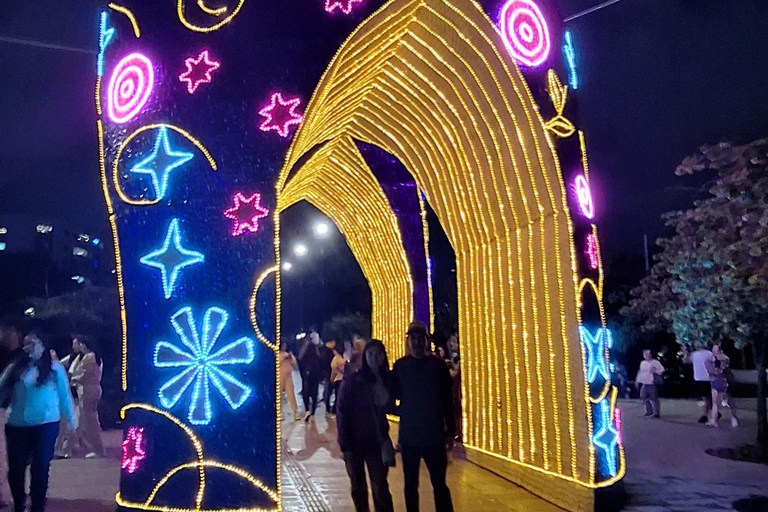 Medellín: Christmas Lights Sightseeing Tour with Envigado, 5 hours Medellín: Shared Christmas Lights Sightseeing Tour with Envigado, 5 hours