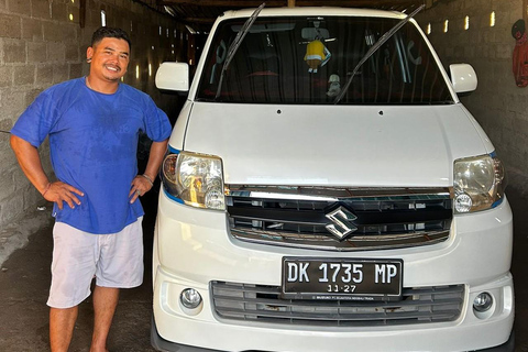 Nusa Penida: Alquiler de coches privados con conductor experimentadoRecogida en los hoteles de Nusa Penida