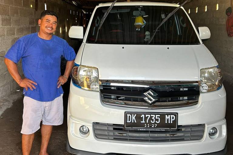 Nusa Penida: Alquiler de coches privados con conductor experimentadoRecogida en los hoteles de Nusa Penida