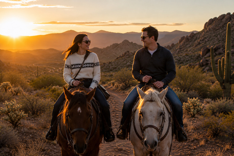 Las Vegas: Wild West Horseback Ride + Breakfast/BBQ & Pickup Maverick Breakfast Ride