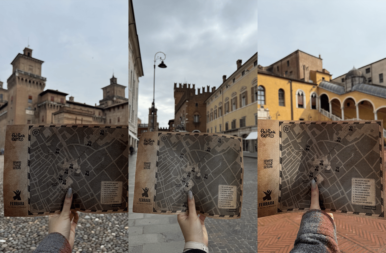 Treasure Hunt 2.0 in Ferrara - Ein Assistent des Teufels
