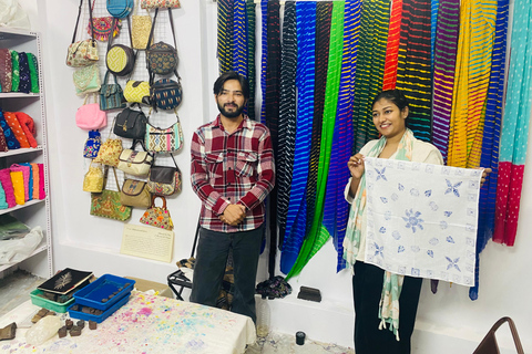 Luxury Tie-Dye & Block Print Workshop in Udaipur