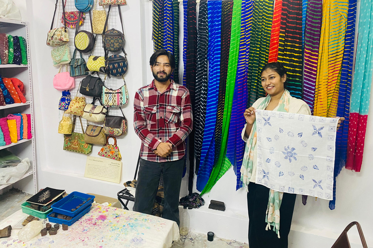 Luxury Tie-Dye & Block Print Workshop in Udaipur
