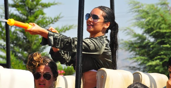 Marmaris:Jeep Safari with Waterfall, Lunch, and Water Fights