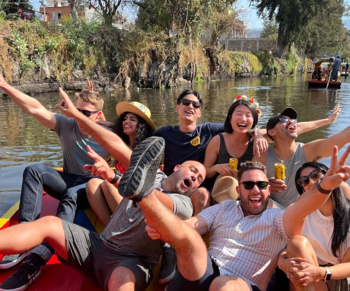 Mexico : Excursion en bateau à Xochimilco avec boissons