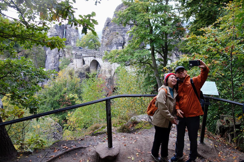 Scenic Bastei Bridge with Boat Tour & Lunch from Dresden Private Tailored Tour