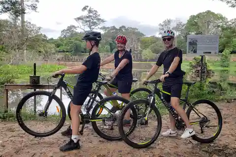 Excursão privada de bicicleta em Angkor Wat