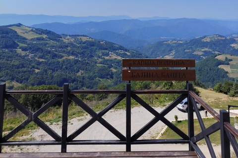 From Belgrade Private Tour: Drina River, Tara, Skywalk view