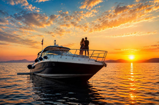 Skiathos: Private Sunset Yacht Cruise with Drinks & Snacks
