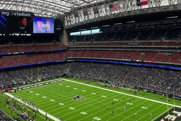 Houston: Voetbalwedstrijd Houston Texans in NRG StadiumBudget Stoelen