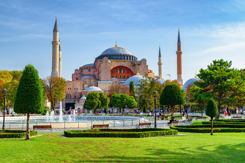 Istanbul: Blue Mosque, Hagia Sophia, & Cistern Tour Guided Group Tour Excluding Cistern