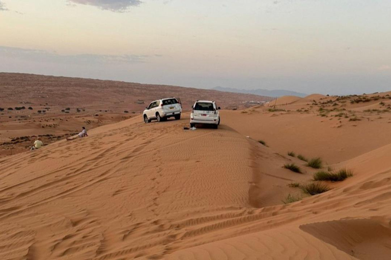 From Muscat: Shared Wadi Bani Khalid & Desert Sunset