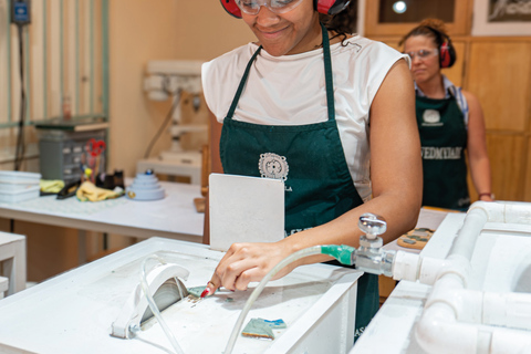 Antigua Guatemala: Laboratorio di intaglio della giada