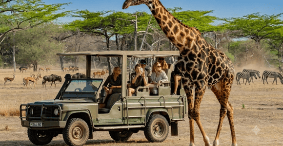 Zanzibar: 3 Day Private Nyerere Safari by Ferry & Open Jeep