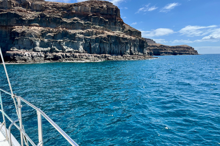 Gran Canaria: Catamaran trip with drinks, lunch, and snorkeling Gran Canaria Private Catamaran Excursion with Drinks, Lunch, and Snorkeling