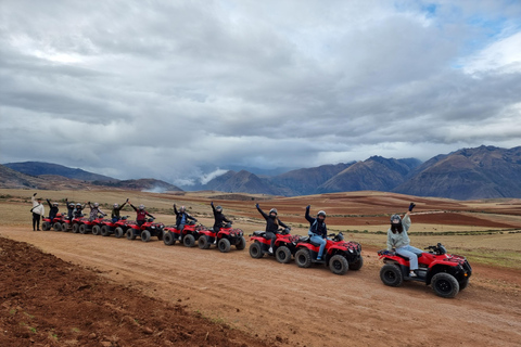 Desde Cusco: Excursión en quad por Moray y las Minas de SalJinete compartido: 02 personas en Atvs